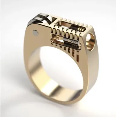 Dizajnéri nezabudli ani na drsných mužov, ktorí sa tiež radi ozdobia. Pre nich sú určené skôr hrubšie, no originálne kúsky.